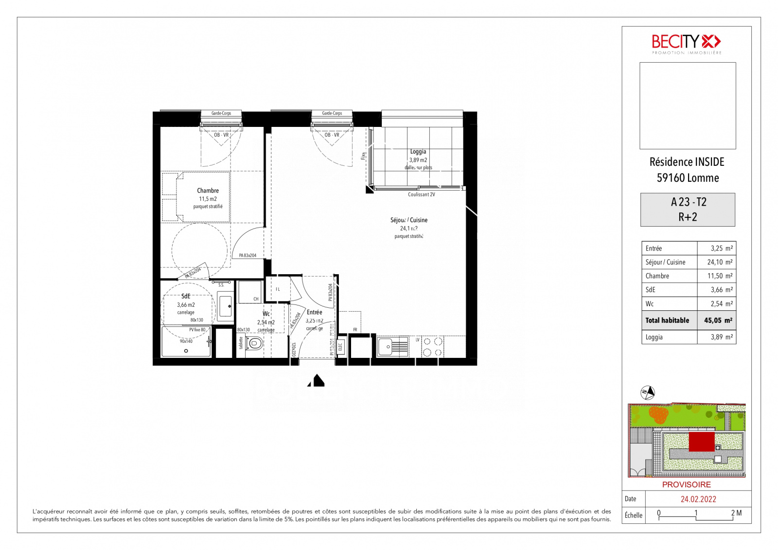 Image_3, Appartement, Lomme, ref :INSIDET2-A23