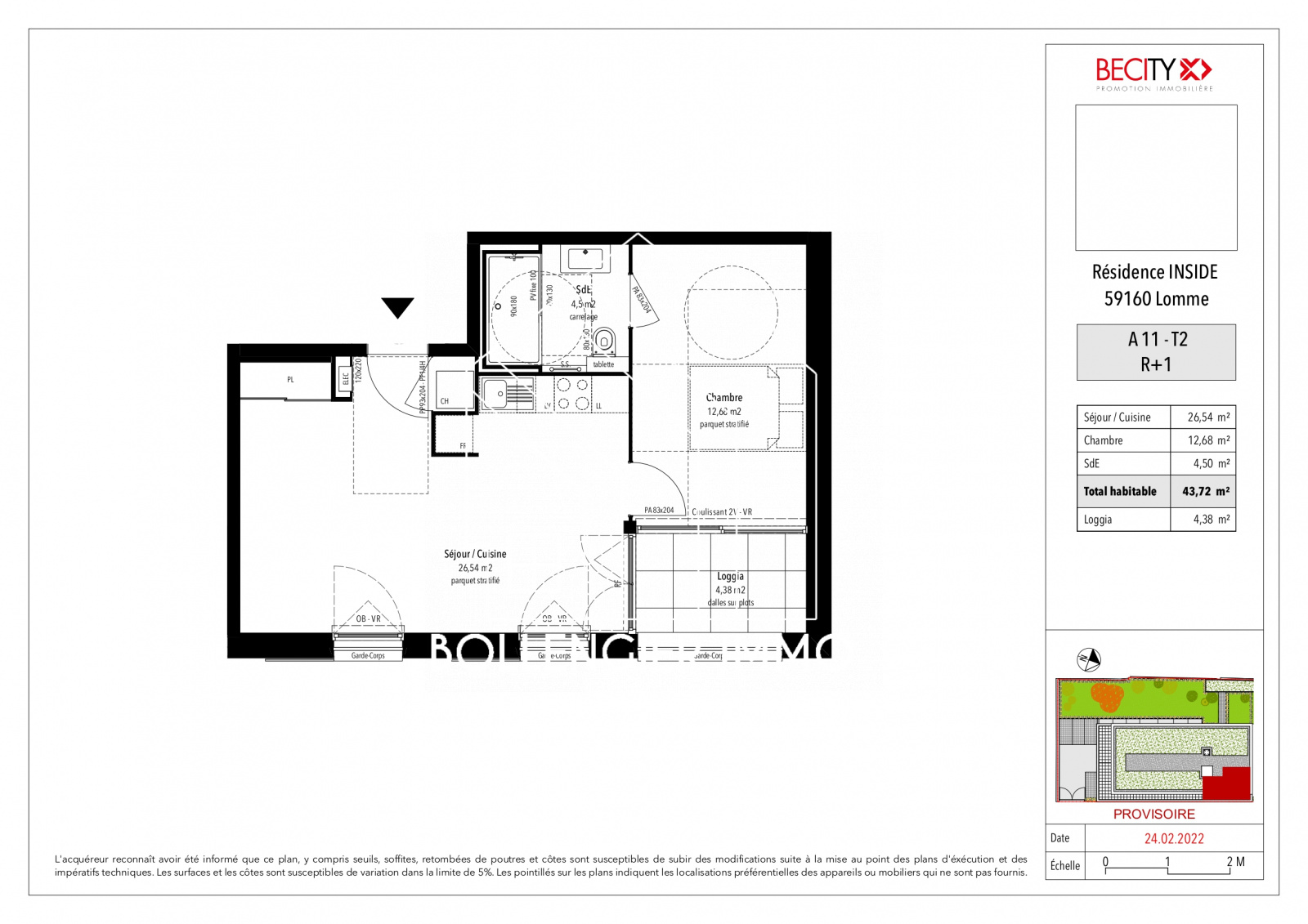 Image_3, Appartement, Lomme, ref :INSIDET2-A11